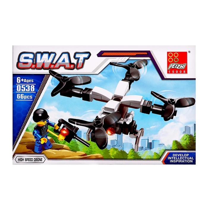 Конструктор Спецназ «Коптер», 66 деталей