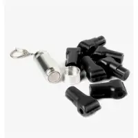 Датчик Stop Lock 4×2×1,5 см, d отверстия 4 мм, цвет чёрный