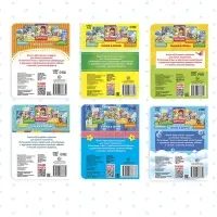 Книги картонные &laquo;Детские стихи&raquo;, набор 6 шт. по 10 стр.