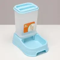 Автокормушка 1,5 л, 23,5 х 16 х 24 см, голубая Автокормушка 1,5 л, 23,5 х 16 х 24 см, голубая