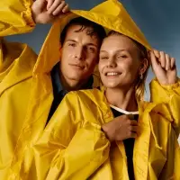 Дождевик унисекс Rainman желтый, размер XXL