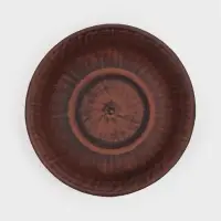 Тарелка глубокая &laquo;Ангоб&raquo;, 550 мл, 16&times;5 см, красная глина