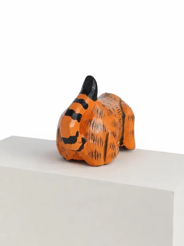 Фигура &laquo;Котёнок Рыжик подглядывает&raquo;, 17&times;14&times;6 см, дерево