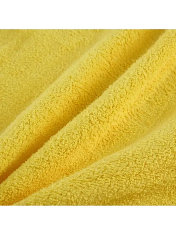 Тряпка для мытья автомобиля, CARTAGE, микрофибра, 400 г/м&sup2;, 30&times;40 cм, желто-серая