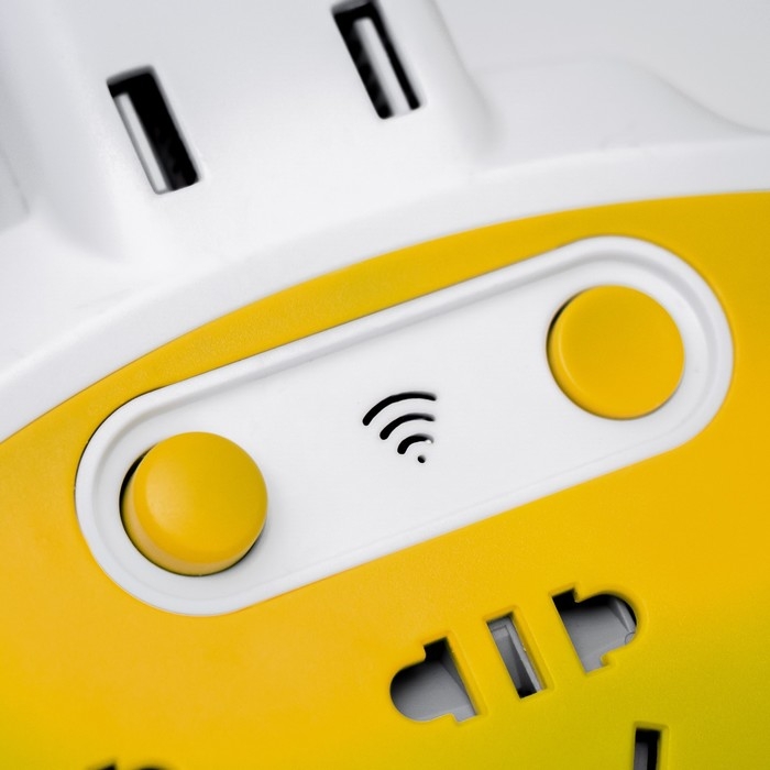 Бра с розетками "Модерни" LED 5Вт бело-жёлтый 15,5х3,4х42 см