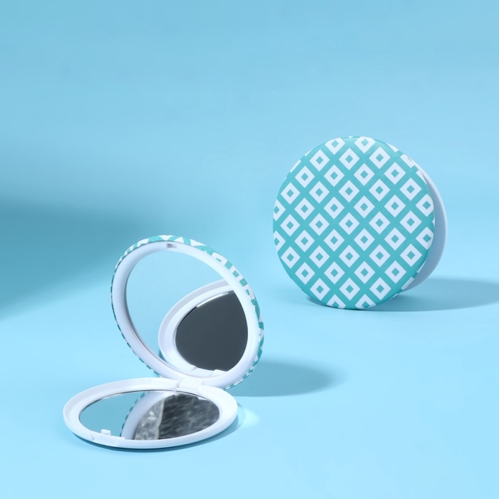 Зеркало складное (2) б/увел ГЕОМЕТРИЯ d7.5см пластик/бумага ромб пакет QF Зеркало складное (2) б/увел ГЕОМЕТРИЯ d7.5см пластик/бумага ромб пакет QF