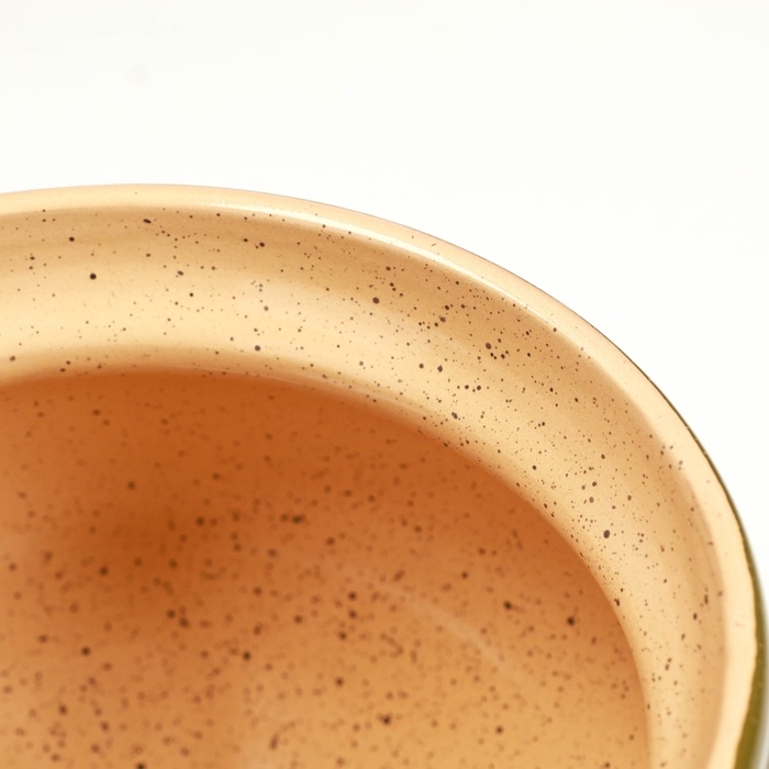 Горшок керамический для запекания №10, 1,3л / 16х13см, оазис Горшок керамический для запекания №10, 1,3л / 16х13см, оазис