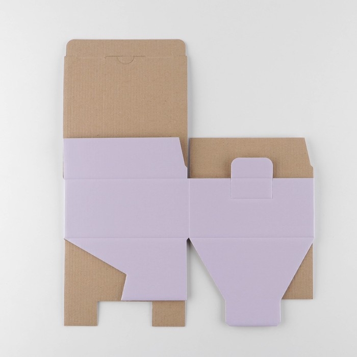 Коробка подарочная складная, упаковка, «Лавандовая», 15 х 15 х 7 см Коробка подарочная складная, упаковка, «Лавандовая», 15 х 15 х 7 см