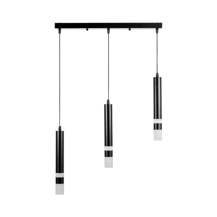 Светильник BayerLux Подвес Светильник BayerLux Подвес "Гелла" 3хLED 18Вт 4000К черный 50х4х30-180см
