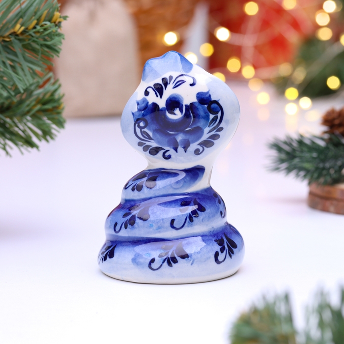 Сувенир Сувенир "Змея Афина", гжель