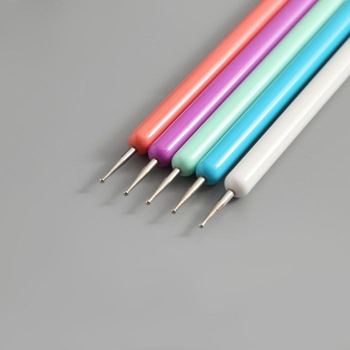 Инструменты для придания формы фоамирану  Инструменты для придания формы фоамирану "Пастель" набор 5 шт 12 см