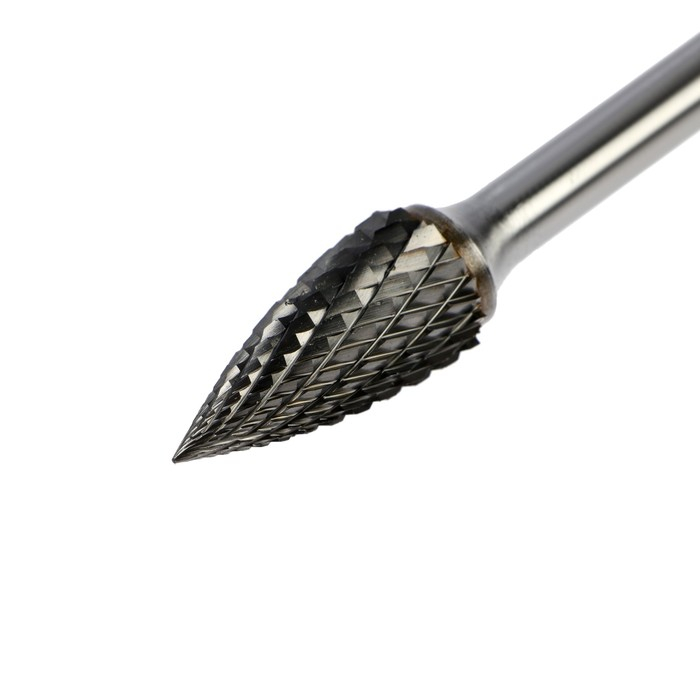 Борфреза ТУНДРА тип G параболическая заостренная, 12 x 25 мм, хвостовик 6 мм Борфреза ТУНДРА тип G параболическая заостренная, 12 x 25 мм, хвостовик 6 мм