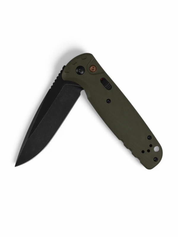 Нож складной полуавтоматический 21см, клинок 89мм/3.3мм