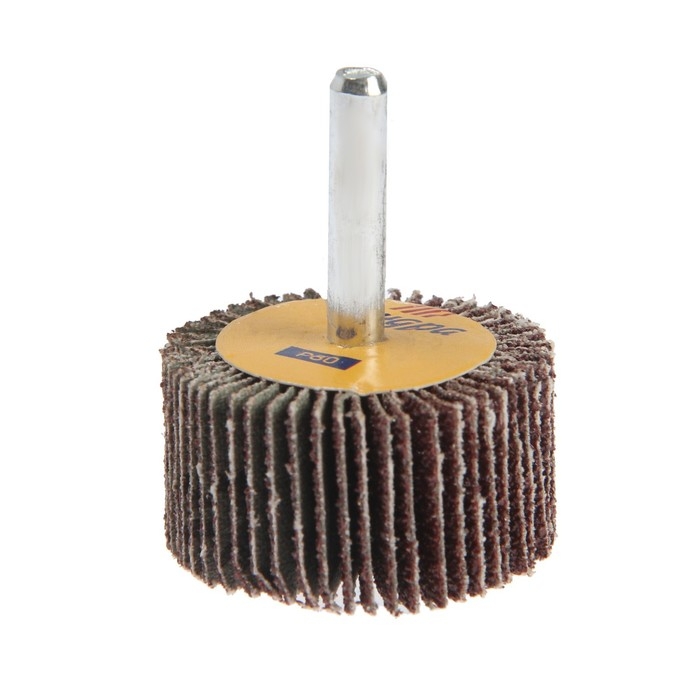 Круг лепестковый радиальный ТУНДРА, 40 х 20 х 6 мм, Р80 Круг лепестковый радиальный ТУНДРА, 40 х 20 х 6 мм, Р80