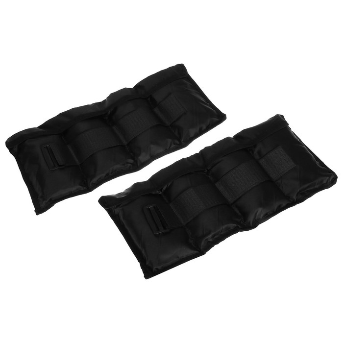 Утяжелители ONLYTOP, со сменным весом, 2 шт. × 2 кг, цвет МИКС Утяжелители ONLYTOP, со сменным весом, 2 шт. × 2 кг, цвет МИКС