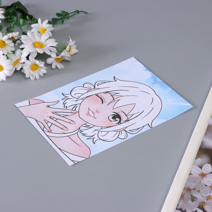 Наклейки для творчества Наклейки для творчества "Самая красивая" сиреневый набор 17 листов 21х16 см