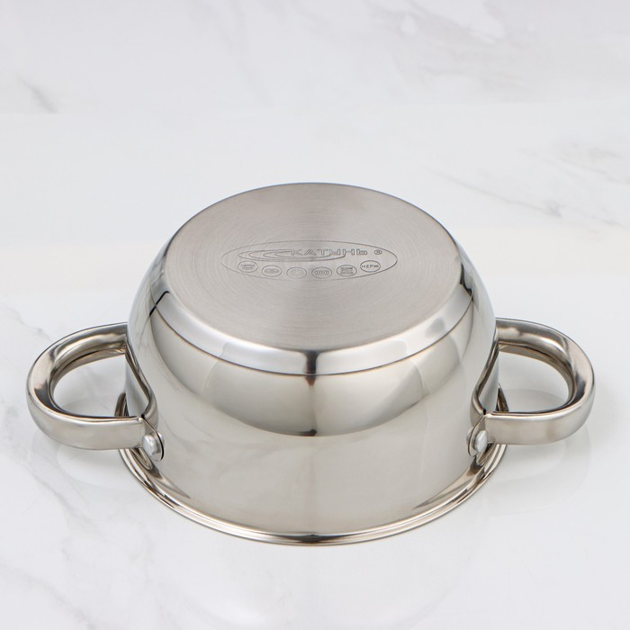 Кастрюля «Антея», 1.5 л, d=16 см, капсульное дно, индукция Кастрюля «Антея», 1.5 л, d=16 см, капсульное дно, индукция