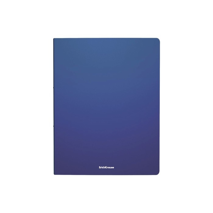 Папка с 10 вкладышами А4, 400 мкм, ErichKrause Classic, термосварка, синяя Папка с 10 вкладышами А4, 400 мкм, ErichKrause Classic, термосварка, синяя