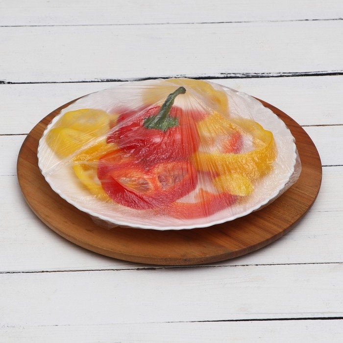 Набор пакетов для сохранения свежести продуктов с резинкой,  Ø до 37 см,  100 шт Набор пакетов для сохранения свежести продуктов с резинкой,  Ø до 37 см,  100 шт