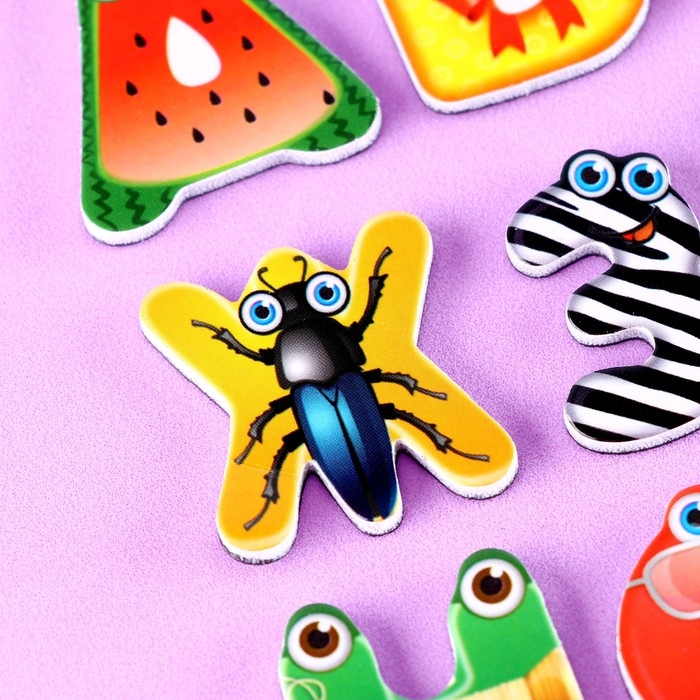 Набор развивающих магнитов «Алфавит» Набор развивающих магнитов «Алфавит»