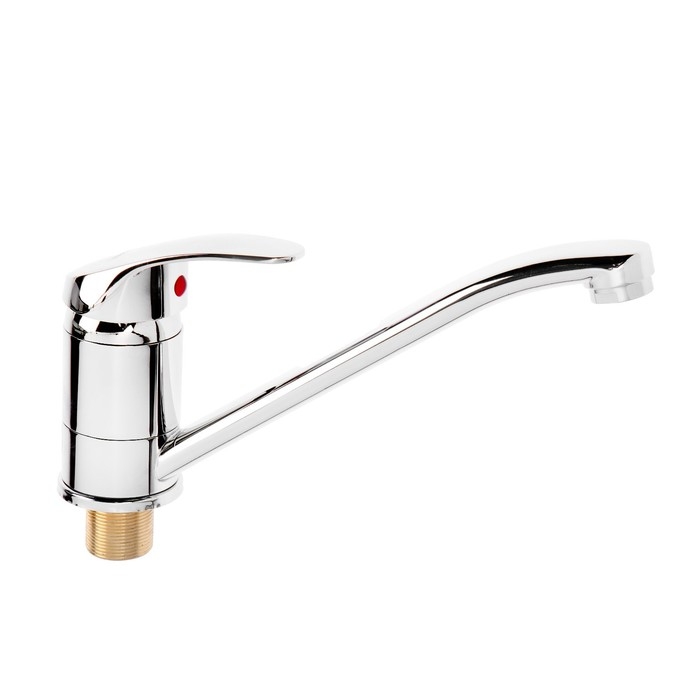 Смеситель для кухни Смеситель для кухни "Эверест" B49-022, однорычажный, длинный излив, хром