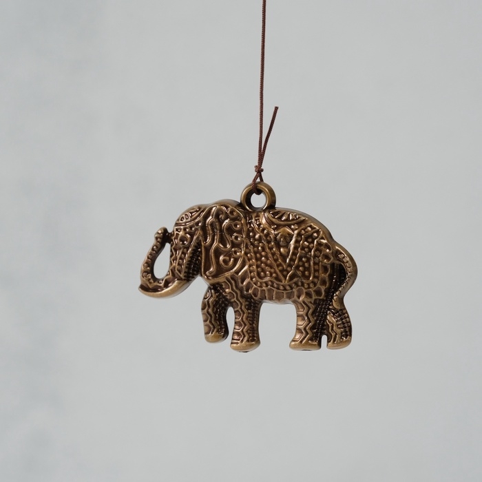 Музыка ветра металл Музыка ветра металл "Слоны" 4 трубки 1,8х16х57 см