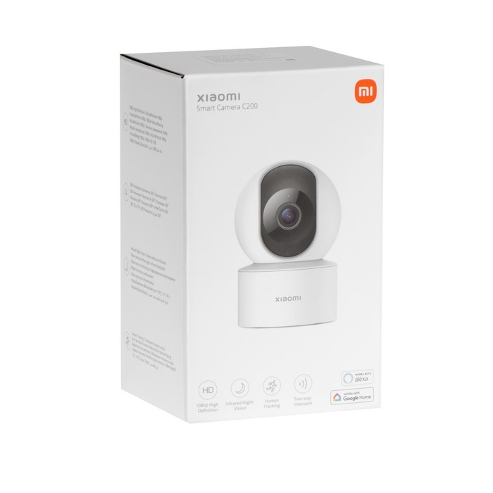 Видеокамера Xiaomi Smart Camera C200 (BHR6766GL), IP, 1080p, 360°, microSD, ИК-подсветка Видеокамера Xiaomi Smart Camera C200 (BHR6766GL), IP, 1080p, 360°, microSD, ИК-подсветка