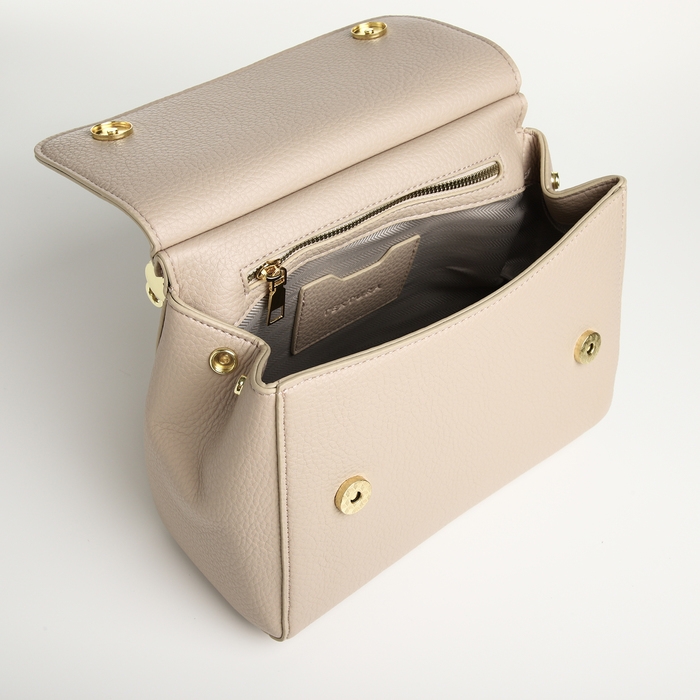 Сумка женская на магните TEXTURA, маленький размер, цвет молочный Сумка женская на магните TEXTURA, маленький размер, цвет молочный