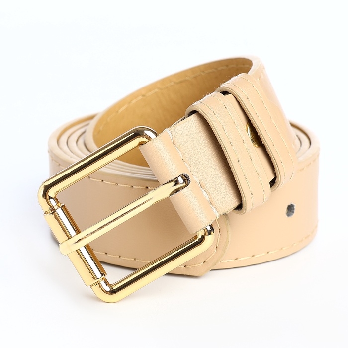 Ремень женский, ширина 3 см, пряжка металл, цвет Ремень женский, ширина 3 см, пряжка металл, цвет