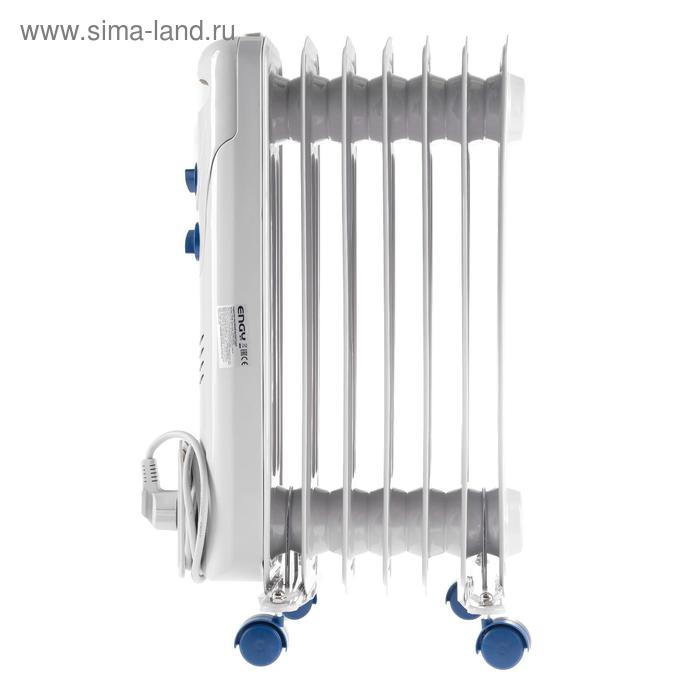 Обогреватель ENGY EN-2307 Fusion, масляный, 1500 Вт, 7 секций, 15 м², серый Обогреватель ENGY EN-2307 Fusion, масляный, 1500 Вт, 7 секций, 15 м², серый