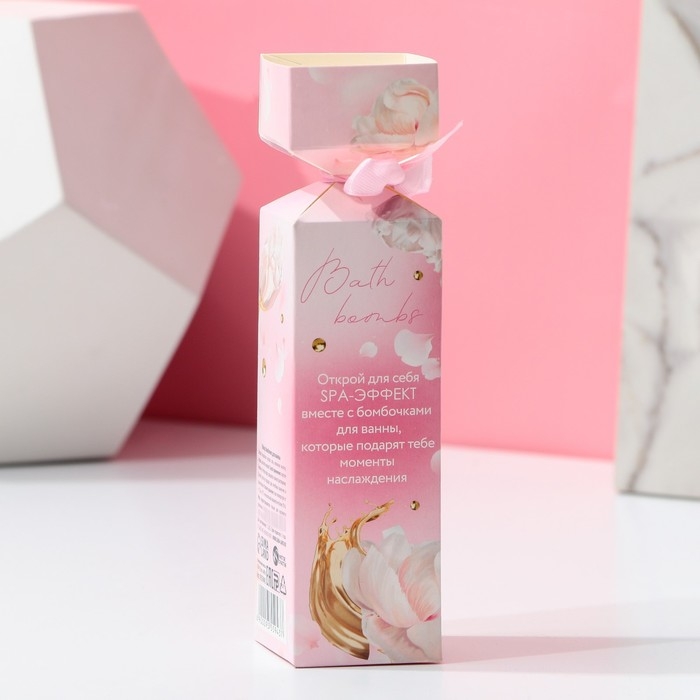 Подарочный набор косметики «Нежность весны», бомбочки для ванны 3 х 40 г, ЧИСТОЕ СЧАСТЬЕ Подарочный набор косметики «Нежность весны», бомбочки для ванны 3 х 40 г, ЧИСТОЕ СЧАСТЬЕ