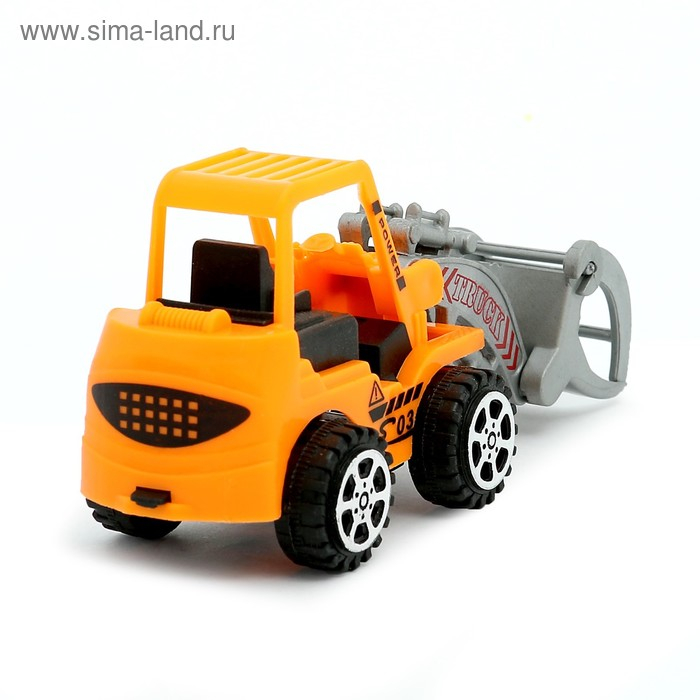 Грузовик радиоуправляемый «Эвакуатор», с погрузчиком, работает от батареек, МИКС Грузовик радиоуправляемый «Эвакуатор», с погрузчиком, работает от батареек, МИКС