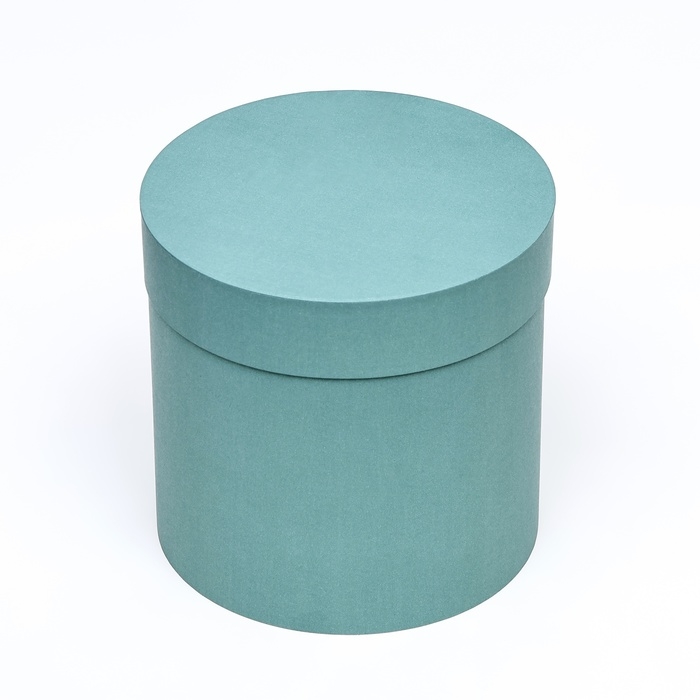 Шляпная коробка, изумрудная, 18 х 18 см Шляпная коробка, изумрудная, 18 х 18 см