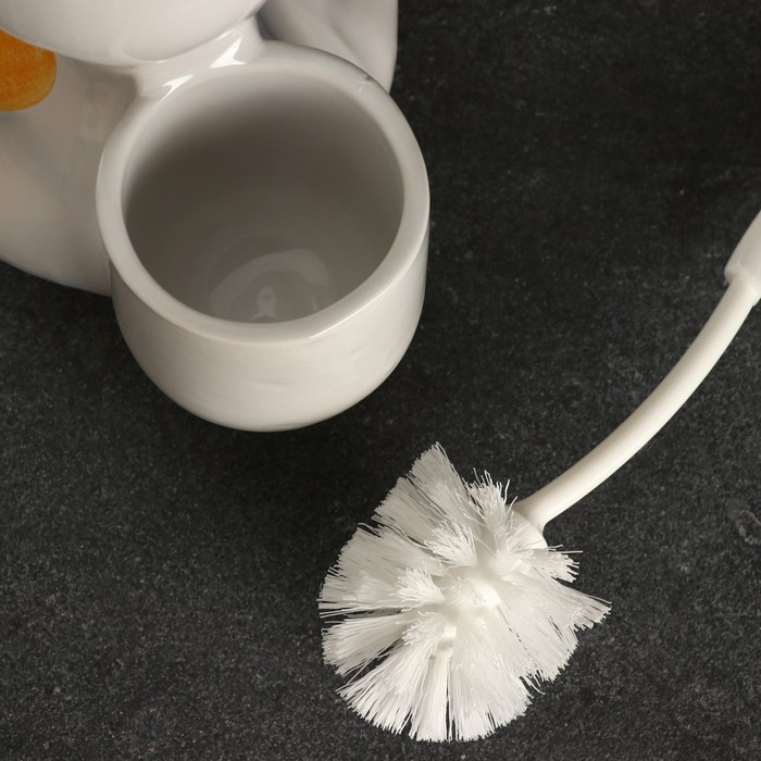 Подставка под ёрш Подставка под ёрш "Утенок", с ёршиком