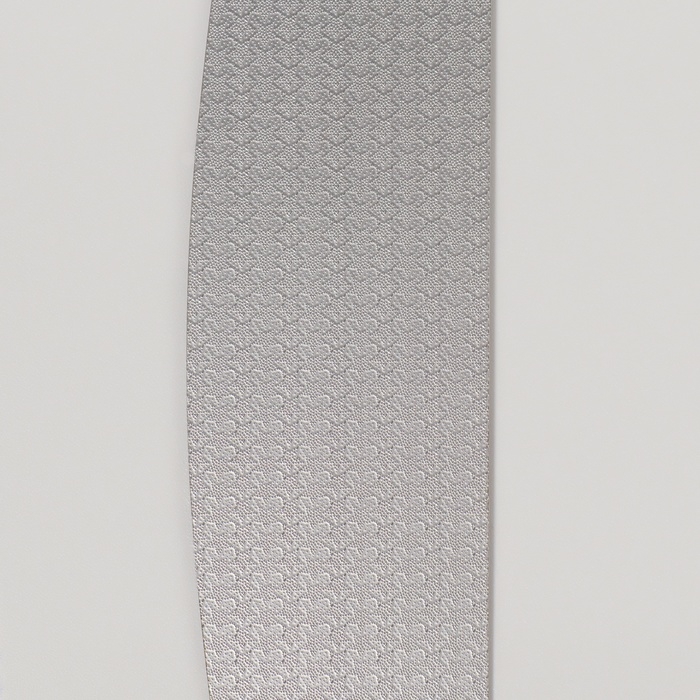 Пилка лазерная для ногтей, двусторонняя, 16,5 см, цвет серый