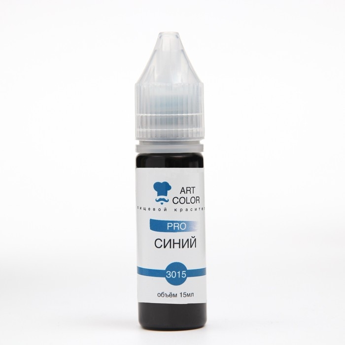 Гелевый краситель Art Color, синий, 15 мл Гелевый краситель Art Color, синий, 15 мл