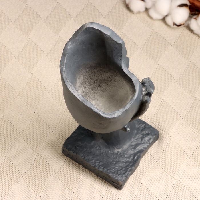 Кашпо - ваза  Кашпо - ваза "Сила любви" 31х12х12см