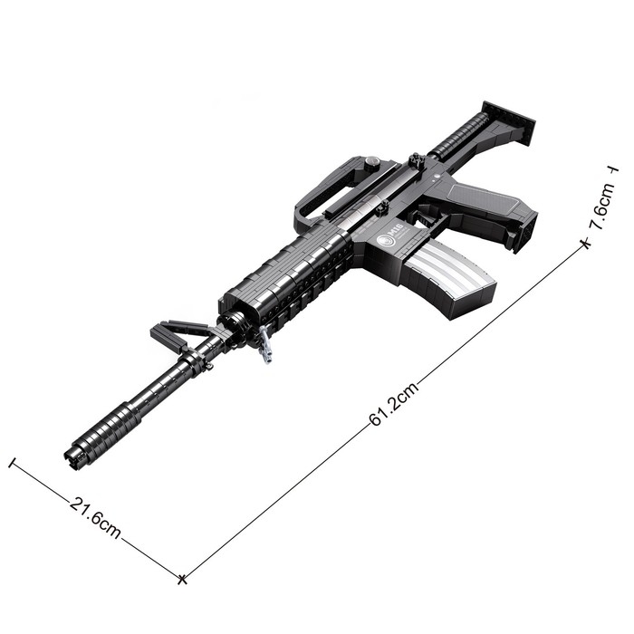 Конструктор Оружие «М16», 524 детали Конструктор Оружие «М16», 524 детали