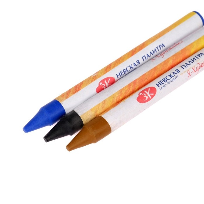 Мелки восковые  Мелки восковые "Я - Художник!", 24 цветов, круглые