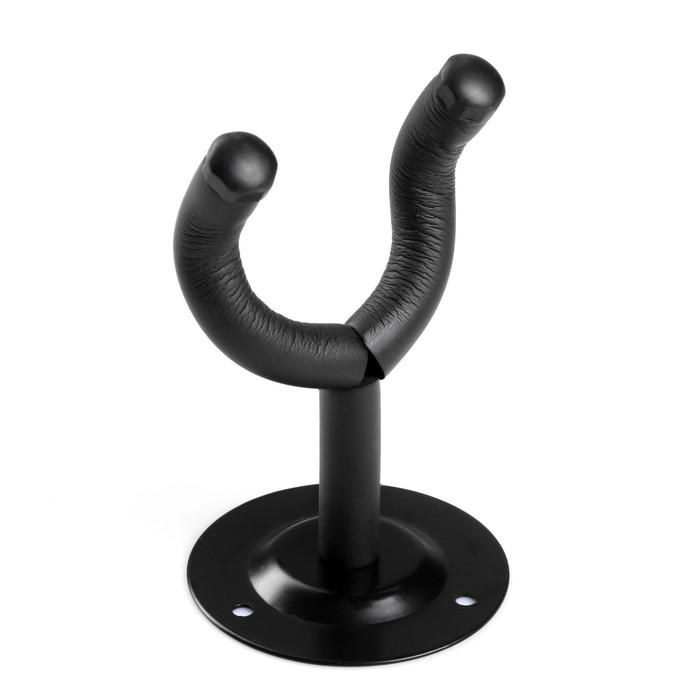 Держатель для гитары Music Life настенный, чёрный Держатель для гитары Music Life настенный, чёрный