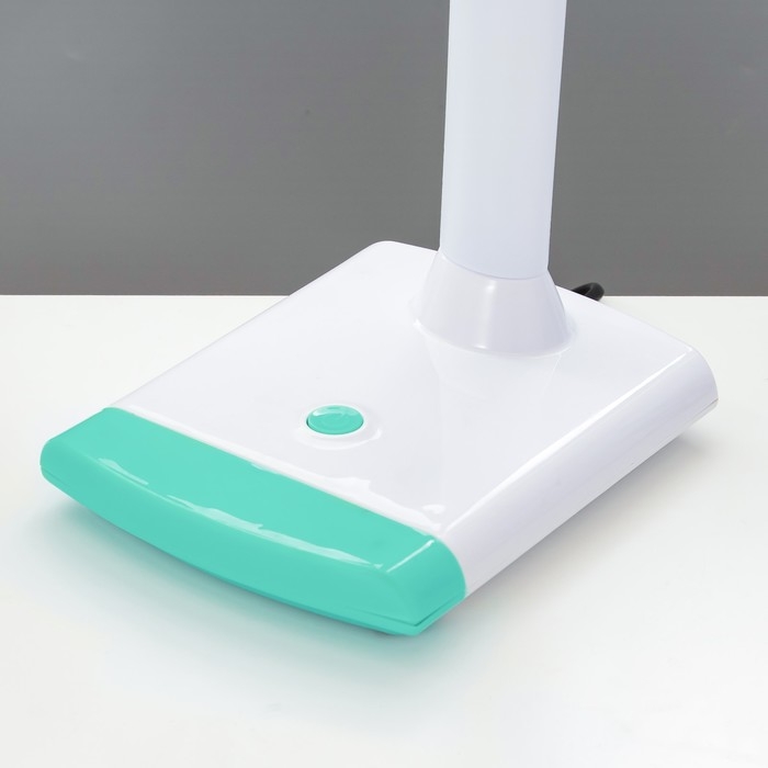 Настольная лампа "Люсиль" КЛЛ 5Вт бело-голубой 31,5х18,5х41,5 см RISALUX