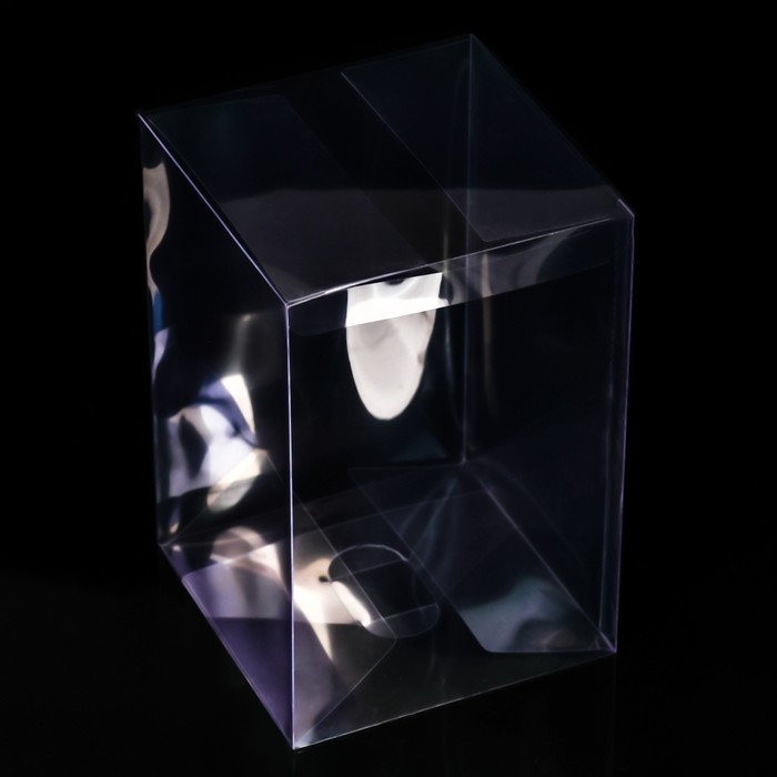 Складная коробка из PVC 12 x 12 x 18 см Складная коробка из PVC 12 x 12 x 18 см