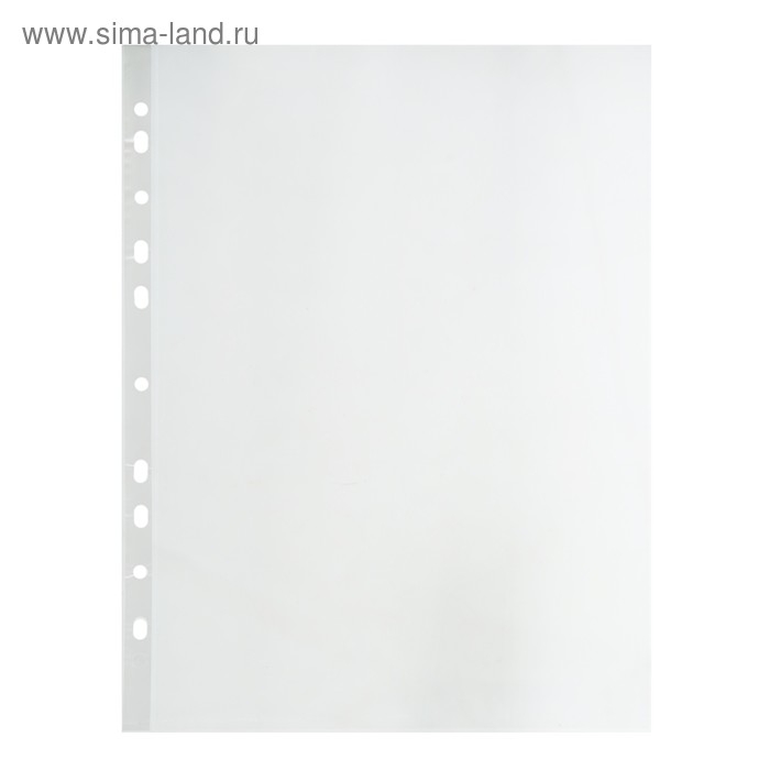 Файл-вкладыш А4, 30 мкм, Calligrata, глянцевый, вертикальный, 50 штук