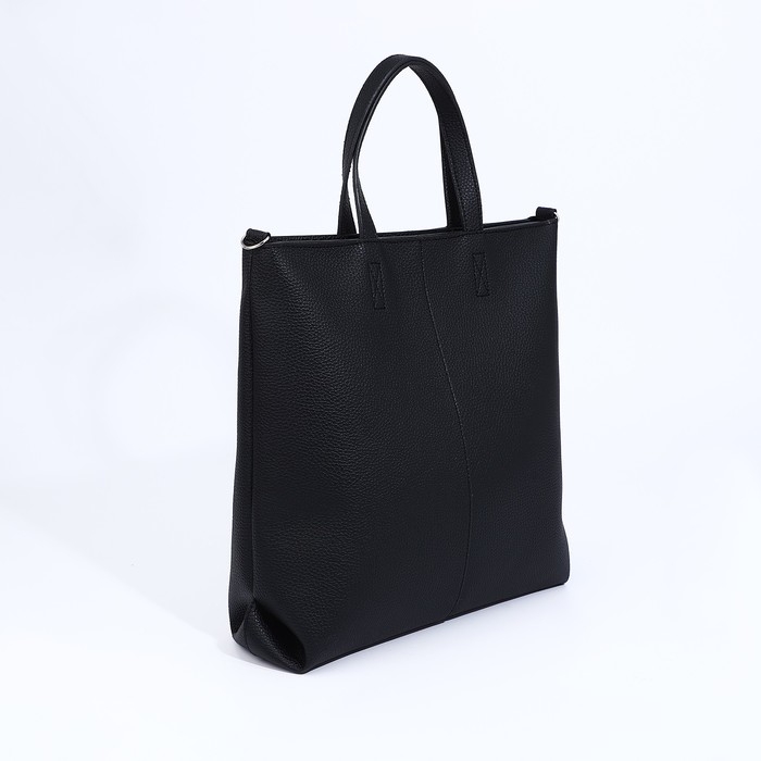 Сумка-тоут L-Craft на молнии, цвет чёрный Сумка-тоут L-Craft на молнии, цвет чёрный