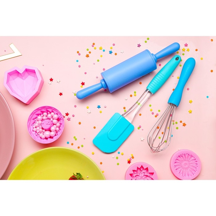 Лопатка Доляна «Про», 24×5 см, цвет МИКС Лопатка Доляна «Про», 24×5 см, цвет МИКС