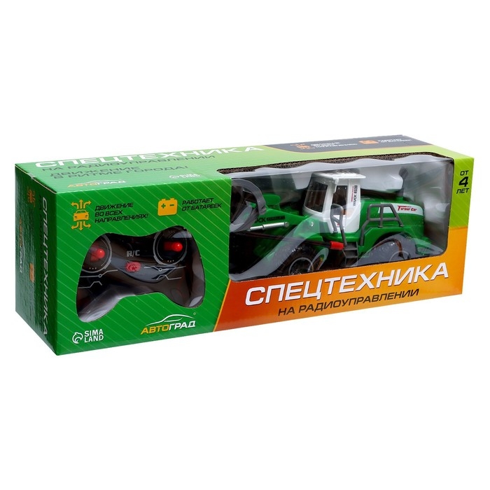 Экскаватор радиоуправляемый «Фермер», работает от батареек Экскаватор радиоуправляемый «Фермер», работает от батареек