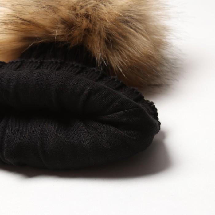 Шапка детская MINAKU  р-р 44-46, цвет черный