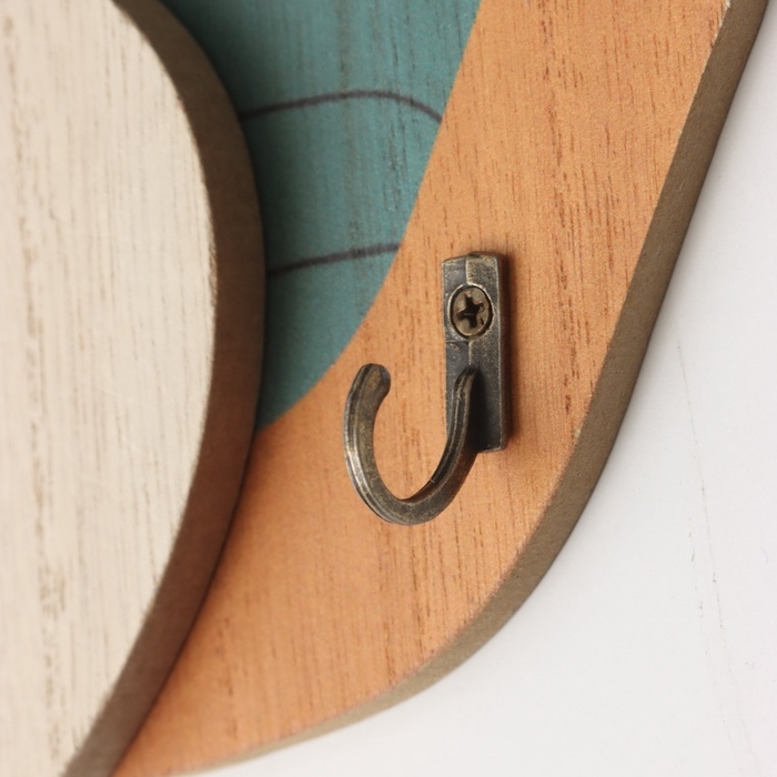 Крючки декоративные дерево Крючки декоративные дерево "Абстракция. Геометрия" 1,5х19,5х23,5 см