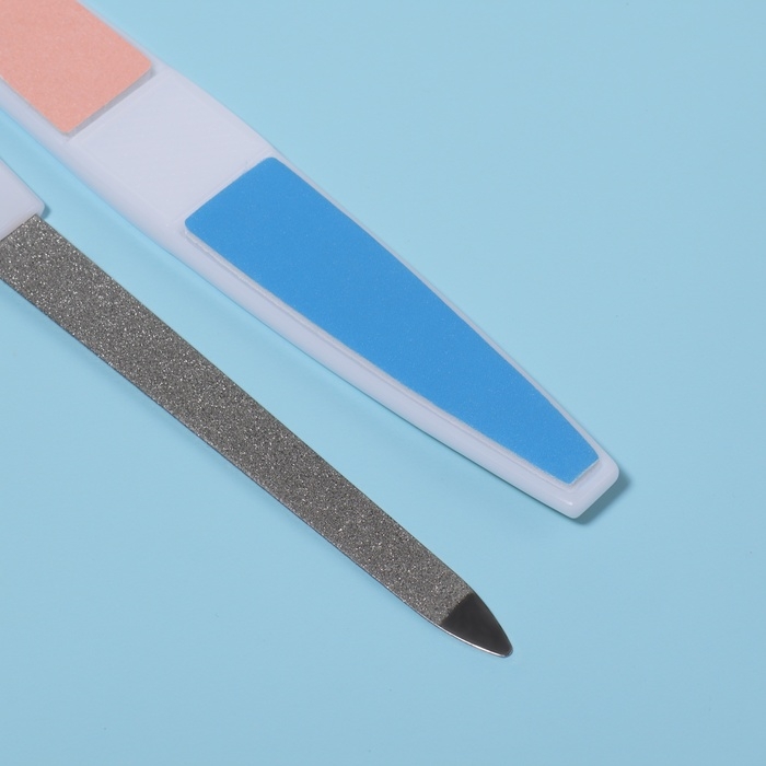 Набор маникюрный, 2 предмета, на блистере, разноцветный