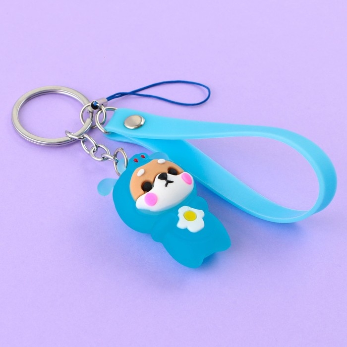 Брелок для ключей с фонариком резиновый «Давай устроим вечеринку», 3 х 9.5 см Брелок для ключей с фонариком резиновый «Давай устроим вечеринку», 3 х 9.5 см